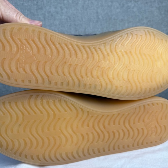 Adidas Charcoal Gray Gum Sole Low Laceup VL COURT Shoes 3.0 Sneakers Size 11 NEW - Picture 8 of 8